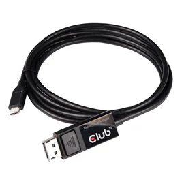 Club 3D Kábel - CAC-1557 (USB-C to DisplayPort 1.4, HDR, 1,8m, 8K60Hz)