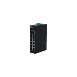 Dahua switch PoE - PFS3211-8GT-120 (8x 100Mbps at/af PoE + 1x 1Gbps + 2x SFP, 120W)