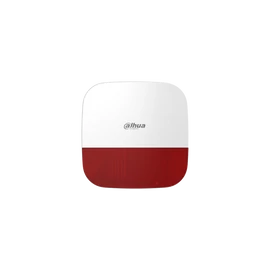 Dahua Vezeték nélküli kültéri sziréna - AirShield ARA13-W2 Piros (IP65; 110dB; LED; 868MHz, AES128, 12VDC+Akku; Mabisz)