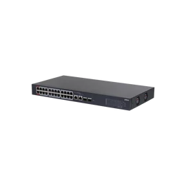 Dahua switch PoE mendzselhető - CS4226-24ET-240 (Cloud menedzsment; 24x 100Mbps at/af PoE; 2x 1Gbps; 2x 1Gbps SFP; 240W)