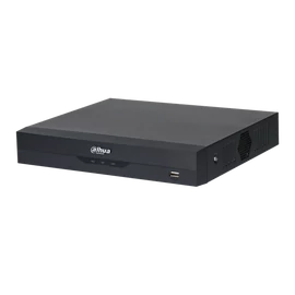 Dahua XVR Rögzítő - XVR5116HS-I3/T (16 port, 5MP/25fps, 2MP/30fps, H265+, 1x Sata, HDMI, audio, + 8 IP kamera)