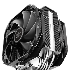 DeepCool CPU Cooler - AS500 PLUS (29dB; max. 120,3 m3/h; 4pin csatlakozó; 5 db heatpipe, 12cm, PWM, RGB LED)