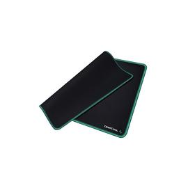 DeepCool Egérpad - GM810 (szövet, csúszásmentes, vízálló, 450x400x3mm, fekete, zöld szegés)