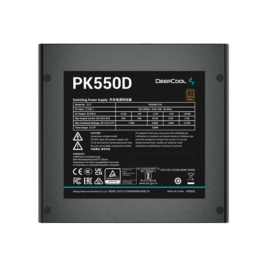 DeepCool Tápegység 550W - PK550D (80 Plus Bronze, Aktív PFC, 12cm )