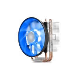 DeepCool CPU Cooler - GAMMAXX 300B (17,8-21dB; max. 67,96 m3/h; 4pin csatlakozó; 3 db heatpipe, 12cm, PWM, kék LED)