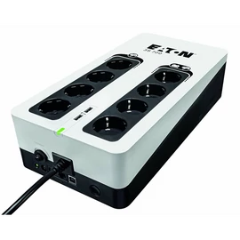 EATON szünetmentes 700VA - 3S700D (8 Schuko kimenet, Standby, USB, vonal védelem, szoftver)