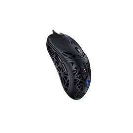 Endorfy Egér - LIV (Honeycomb, 8000 DPI, ARGB, PixArt PAW3311, optikai, 1,8m, fekete)