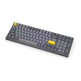 Endorfy Wireless Billentyűzet - Celeris 1800 (RGB, Gateron Yellow Switch, mechanikus, 100 gomb, US)