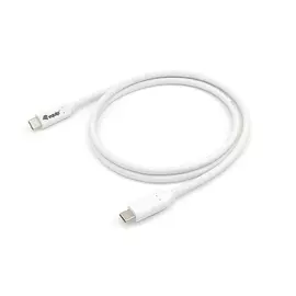 Equip Átalakító Kábel - 128362 (USB-C 3.2 Gen1 to USB-C, apa/apa, PD:60W, fehér, 2m)