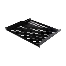 Equip Rackszekrény kiegészítő - EZFS-19-1-60-B (Fix polc, 19", 1U, Mélység: 400mm, fekete)