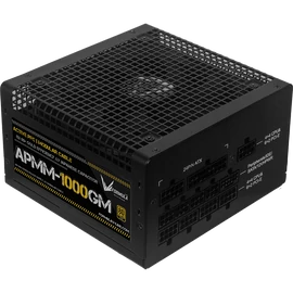 Formula Tápegység 1000W - APMM-1000GM (80 Plus Gold, ATX3.1/PCIe 5.1, Aktív PFC, 14cm, Full Moduláris)