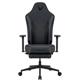 Formula Gamer szék - Ryvo Plus Pawtex Black (fekete; állítható magasság; áll. 3D kartámasz, Max.: 125kg , Pawtex szövet)