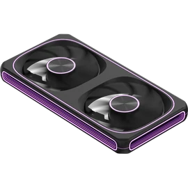 Formula Cooler 12cm - 2db Air Fusion 2 BK (33,46dB,max.42.65 CFM, PWM4-Pin+ARGB3-Pin, hydro bearing, ház hűtésre, ARGB)