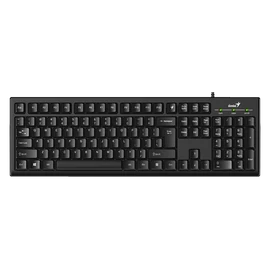 Genius Billentyűzet - KB-100 (Vezetékes, USB, Smart, fekete)