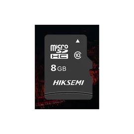 Hikvision HIKSEMI MicroSD kártya - NEO 8GB microSDHC™, Class 10 and UHS-I, TLC  + Adapter