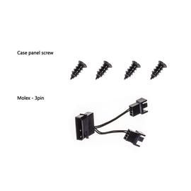 ID-Cooling Cooler 12cm - WF-12025-SD-K (18-35,2dB, max. 126,57 m3/h, 3pin csatlakozó)