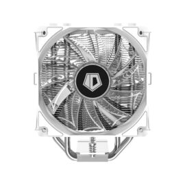 ID-Cooling CPU Cooler - SE-224-XT WHITE (15.2-32.5 dB; max 129.39 m3/h; 4Pin csatlakozó, 4 db heatpipe, 12cm, PWM, LED)