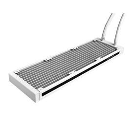 ID-Cooling CPU Water Cooler - AURAFLOW X 360 SNOW (18-35,2dB; max. 126,57 m3/h; 4pin csatlakozó, 3x12cm, PWM, RGB LED)