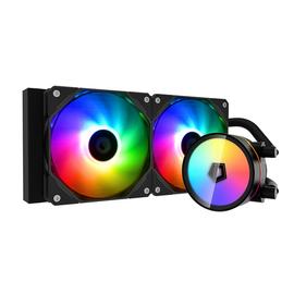 ID-Cooling CPU Water Cooler - ZOOMFLOW 240 XT (13.8-30.5dB; max. 126,57 m3/h; 2x12cm, A-RGB LED)