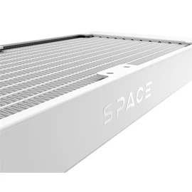 ID-Cooling CPU Water Cooler - Space SL240 WHITE (13.8-30.5dB; max. 132,52 m3/h; 2x12cm, A-RGB LED, fehér)