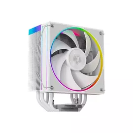 ID-Cooling CPU Cooler - FROZN A410 ARGB WHITE (29.9dB; max. 132,54 m3/h; 4pin, 4 db heatpipe, 12cm, A-RGB, PWM)