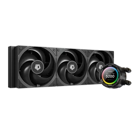 ID-Cooling CPU Water Cooler - SL360 PRO SE (27,2dB; max. 98,54 m3/h; 3x12cm, A-RGB LED, fekete)