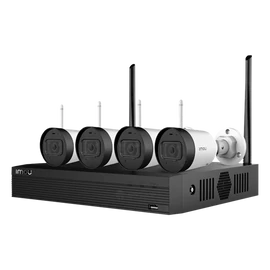 Imou IP wifi csőkamera szett - NVR1104/F22FE kit (4x 2MP-2,8mm, H265, mikr., FullColor + IR30m; 1x NVR 4csat, 1TB HDD)