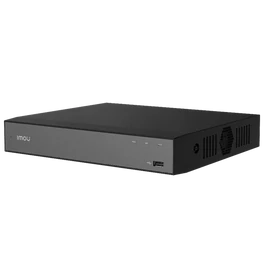 Imou NVR rögzítő - NVR-N110-8A0E (10 csatorna, H265, HDMI, VGA, USB, 1x Sata (max16TB), Onvif; Hangsz; Mikrofon)