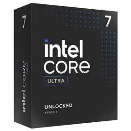 Intel Processzor - Core Ultra 7-265K (30M Cache, up to 5.50 GHz, 125W skt1851, Arrow Lake) BOX No Cooler
