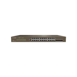 IP-COM Switch Vezérelhető - G3328F (24x1Gbps; 4x SFP; 1x console port; L2)