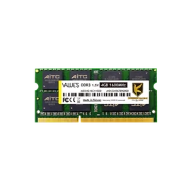 Kingsman Memória Notebook - 4GB DDR3 (1600Mhz, CL11, 1.35V)