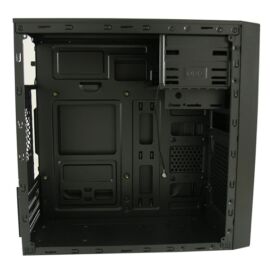LC-Power Számítógépház - 2014MB (fekete, fekete belső, mATX, 1xUSB3.0, 2xUSB2.0)