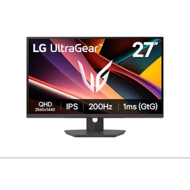 LG Monitor 27" Gamer - 27G610A-B (IPS; 16:9; 2560x1440; 200Hz; 1ms; 400cd; HDMIx2; DP; FreeSync; HDR10; sRGB99%; Pivot)