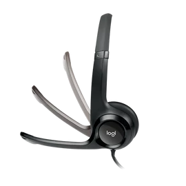 Logitech Fejhallgató - H390 Headset (USB, mikrofon, fekete)