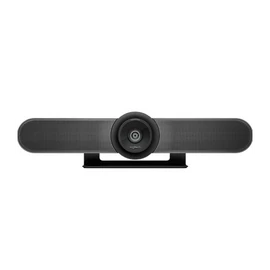 Logitech Webkamera - MeetUp (3840x2160 képpont, 120°-os látótér, mikrofon, 4K Ultra HD, fekete)