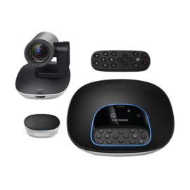 Logitech Webkamera - ConferenceCam Group (1980x1080 képpont, 90°-os látótér, mikrofon Full HD, fekete)