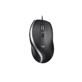 Logitech Egér - M500S ( Vezetékes, Optikai, Fekete, USB, 4000dpi)