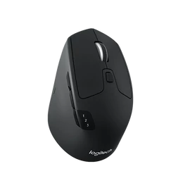 Logitech Egér - M720 Thriatlon (Vezeték nélküli, Bluetooth csatlakozás, 1000 DPI, 8 gomb, fekete)