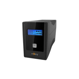 NJOY Szünetmentes  650VA - Cadu 650 (2 Schuko, line-interaktív, USB menedzsment, RJ11/45 vonalvédelem(1Gb/s), fekete)