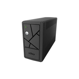 NJOY Szünetmentes  600VA - Keen 600 USB (2 Schuko, line-interaktív, USB menedzsment, RJ11/45 vonalvédelem, fekete)