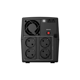 NJOY Szünetmentes  1500VA - Keen 1500 USB (4 Schuko, line-interaktív, USB menedzsment, RJ11/45 vonalvédelem, fekete)