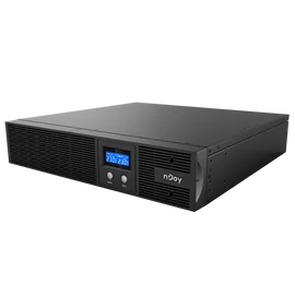 NJOY Szünetmentes 3000VA - Argus 3000 (8 IEC C13, line-interaktív, RJ45, RS232, USB, szoftver, LCD kijelző, 2U rack)