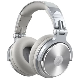 ONEODIO DJ Fejhallgató - Pro 10 Silver (Vezetékes, 3,5mm, 6,35mm jack, Hi-Res Audio)
