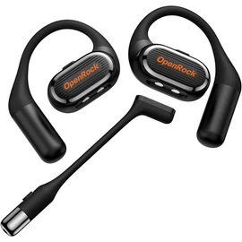 ONEODIO Sport Fejhallgató - OpenRock LINK 20 Black (premium, légvezetés, BT 6.0, fekete)