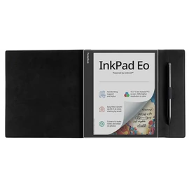 POCKETBOOK e-book tok - PB1042 FLIP gyári Tok fekete