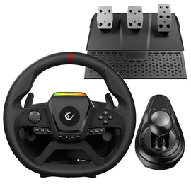 Rampage Gamer kormány - PACE V987  (PC, Force Feedback, 3 pedál+váltókar)