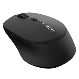 Rapoo Egér - 184341 M300 (vezeték nélküli, optikai, USB vevő, 1600 DPI, fekete)