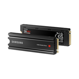 Samsung SSD 1TB - MZ-V8P1T0CW (980 PRO hűtőbordákkal, PCle 4.0, NVMe M.2, 1TB)