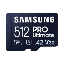 Samsung MicroSD kártya - 512GB MB-MY512SB/WW (PRO Ultimate kártyaolvasóval, Class10, R200/W130, 512GB)