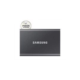 Samsung Külső SSD 4TB - MU-PC4T0T/WW (T7 external, szürke, USB 3.2, 4TB)